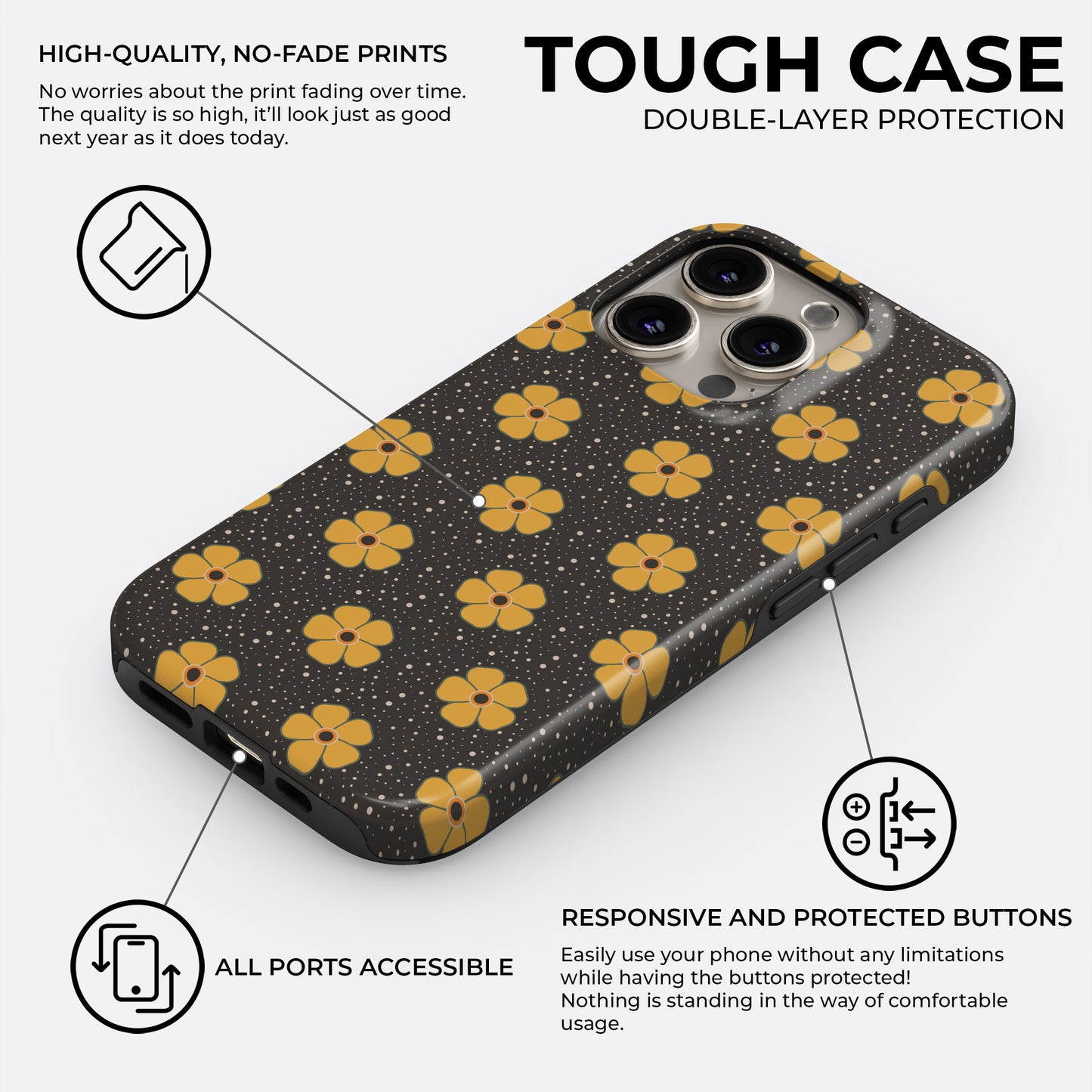 Feel Cute - Phone Case • Tough