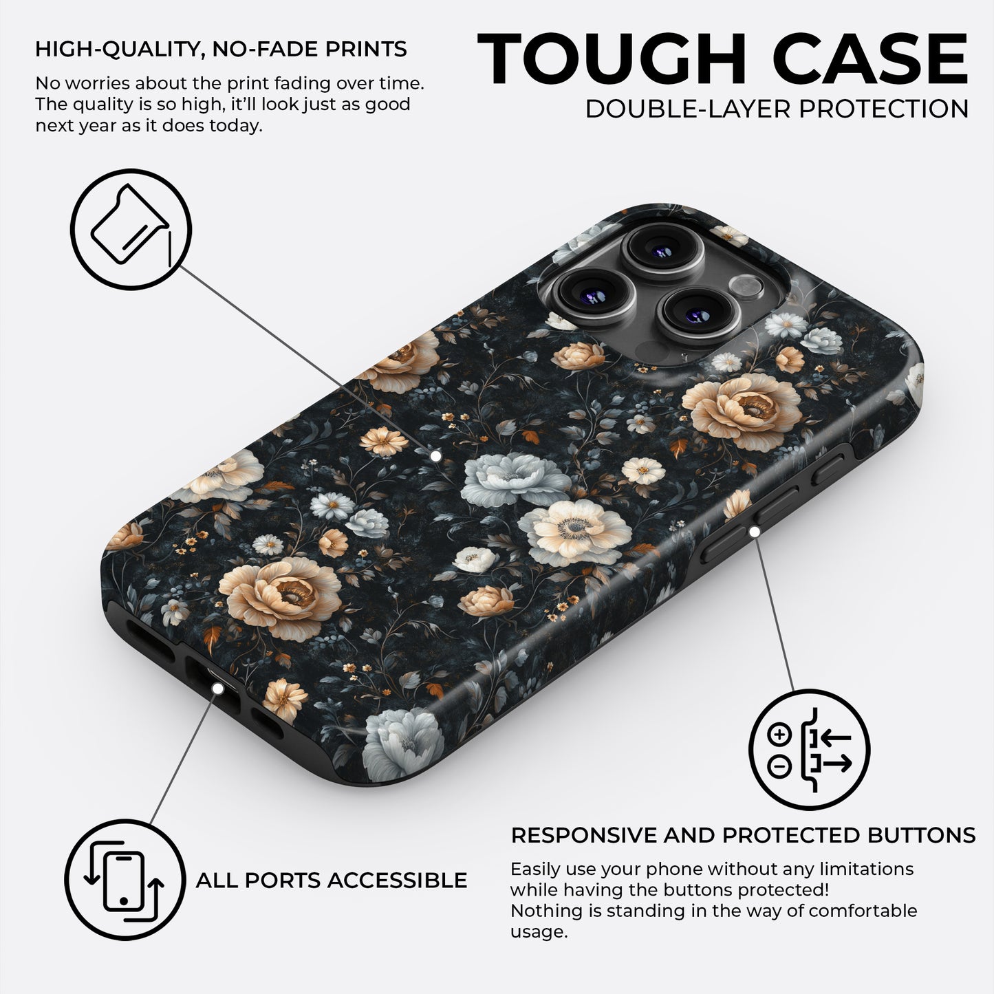 Twilight Blossom - Phone Case • Tough