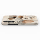 a phone case with a floral design on it.