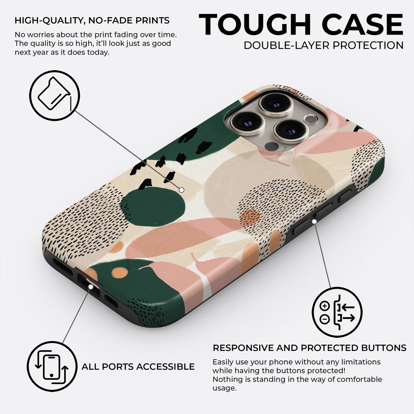 Terracotta Dust - Phone Case • Tough