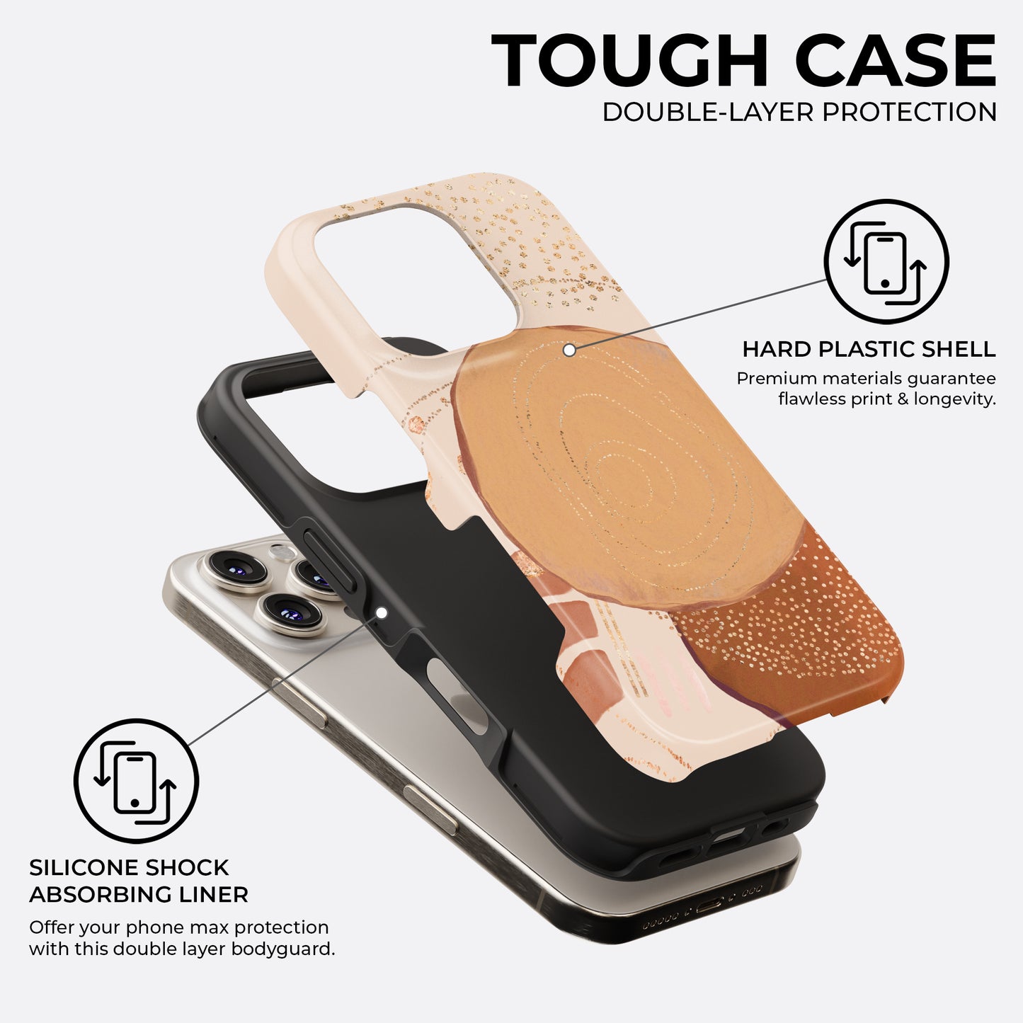 Opaline Sand - Phone Case • Tough