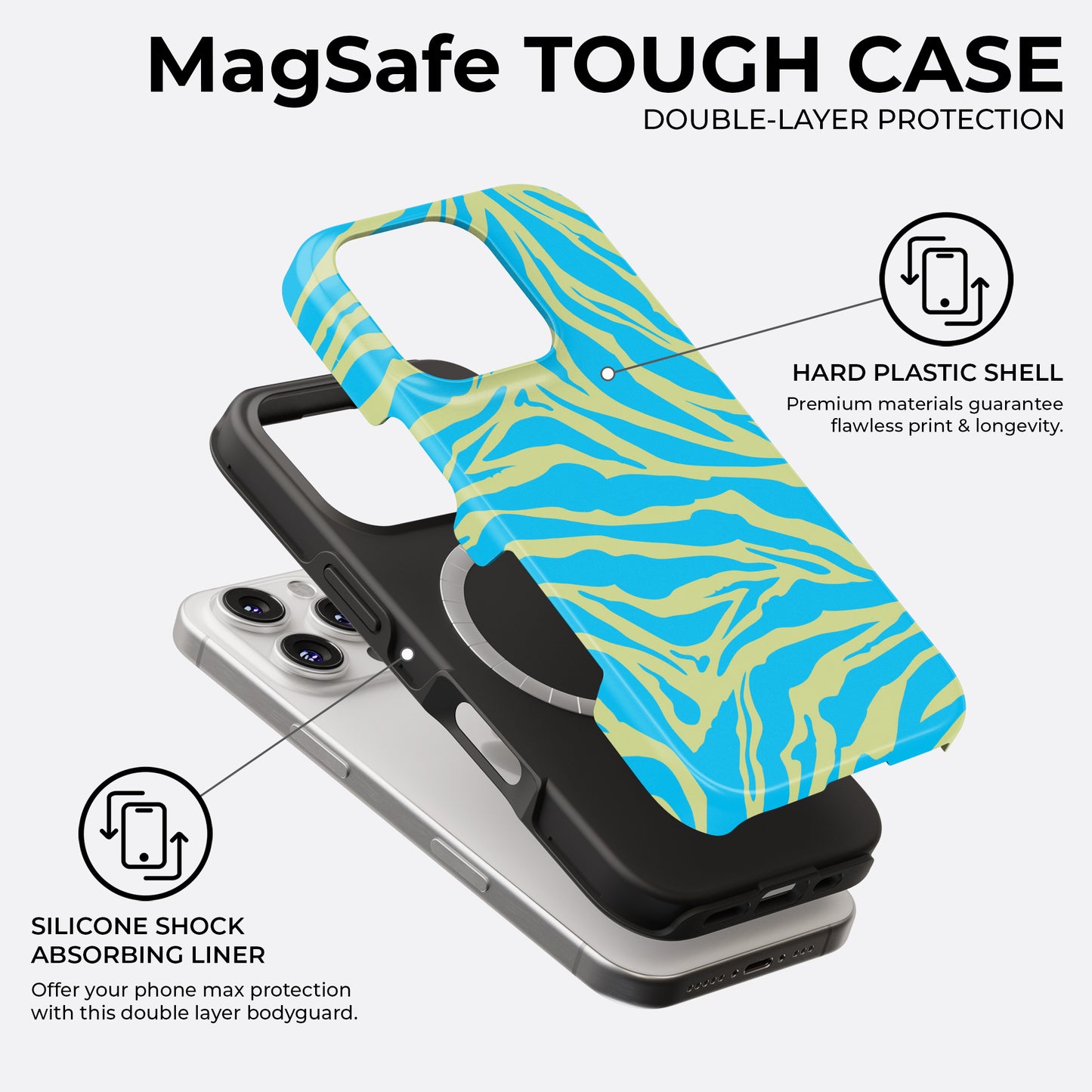 Tropikaze - MagSafe • Tough iPhone Case