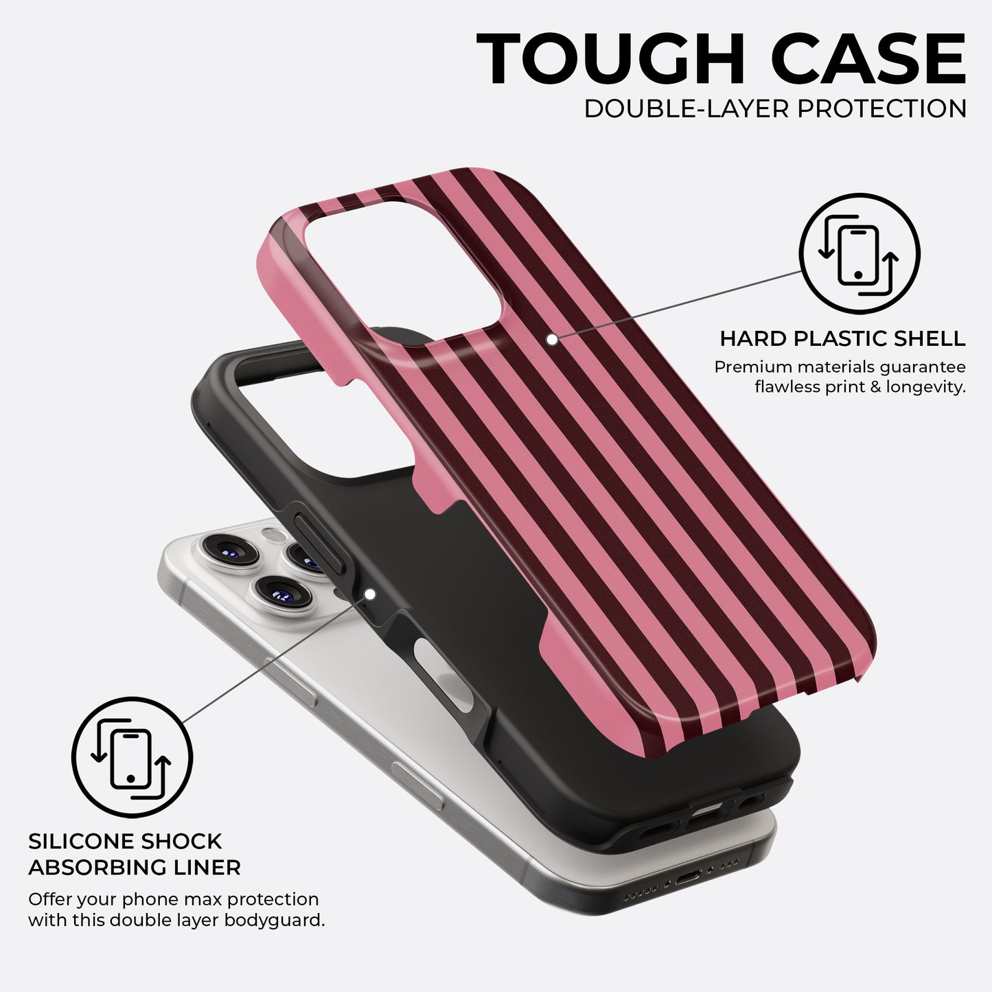 Pink Authority - Phone Case • Tough
