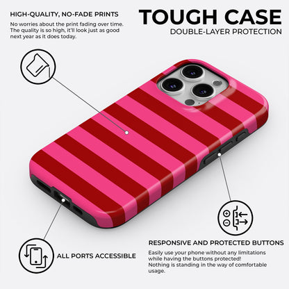 Cabana Rouge - Phone Case • Tough