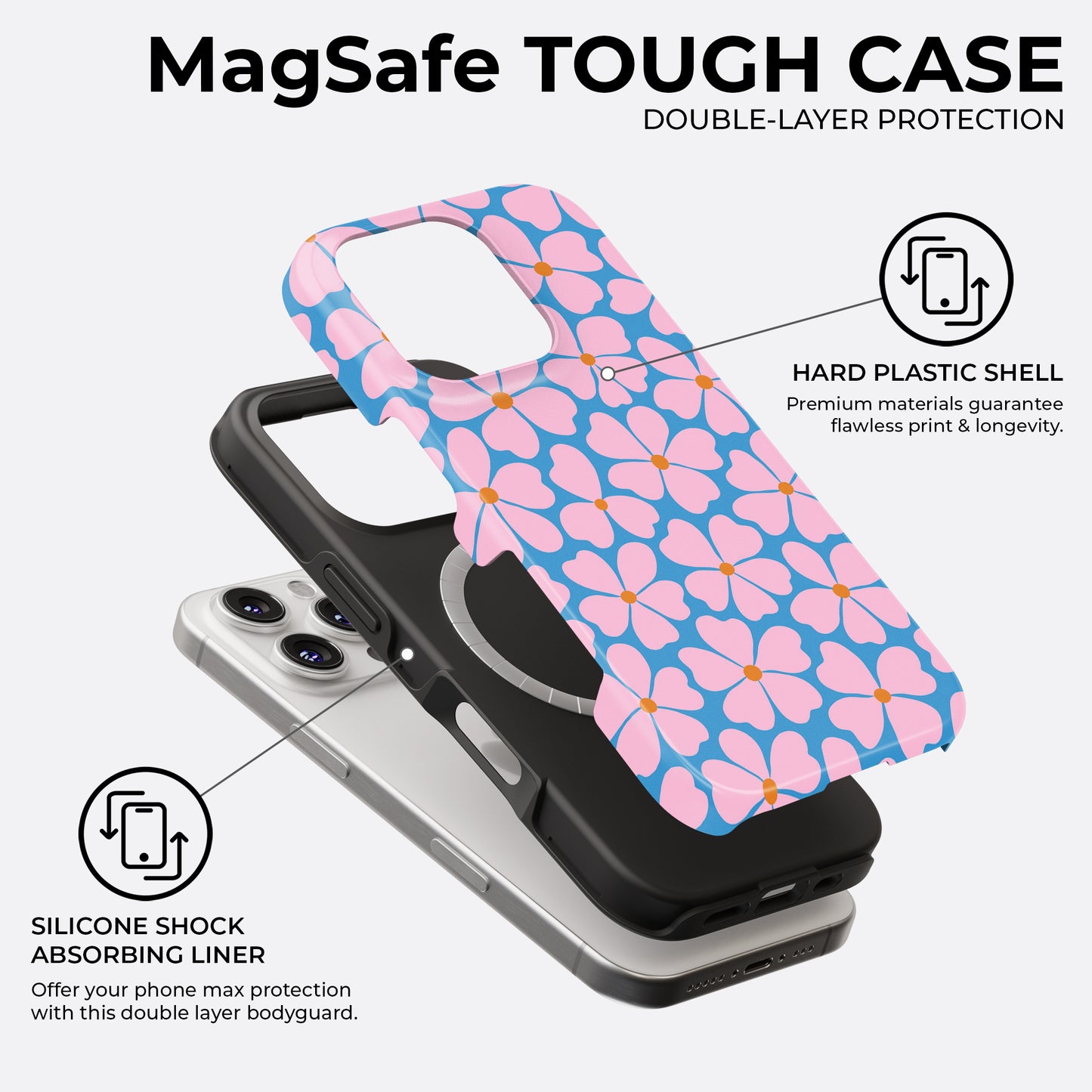Daisy Disco - MagSafe • Tough iPhone Case