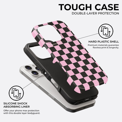 Check Me Pink - Phone Case • Tough