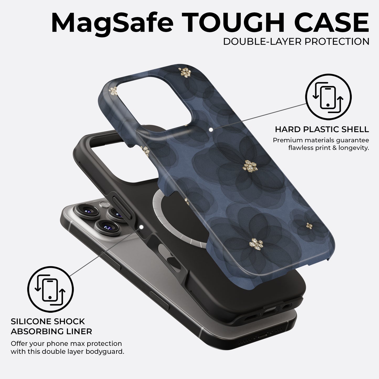 Noir Garden - MagSafe • Tough iPhone Case