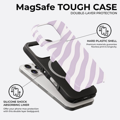 Lavender Wild - MagSafe • Tough iPhone Case