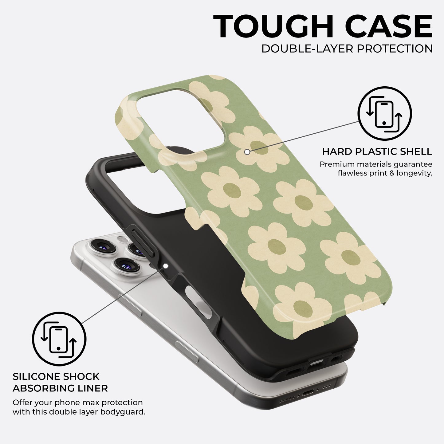 Olive Daisy - Phone Case • Tough
