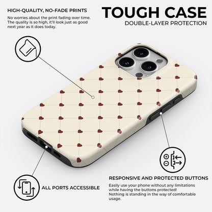 Love Lattice - Phone Case • Tough