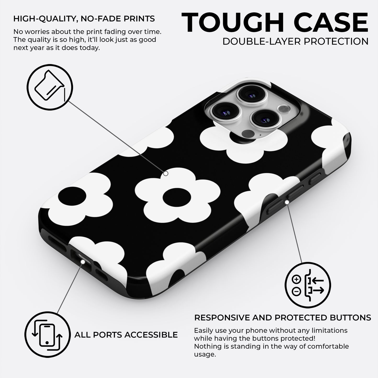 Petal Pop - Phone Case • Tough