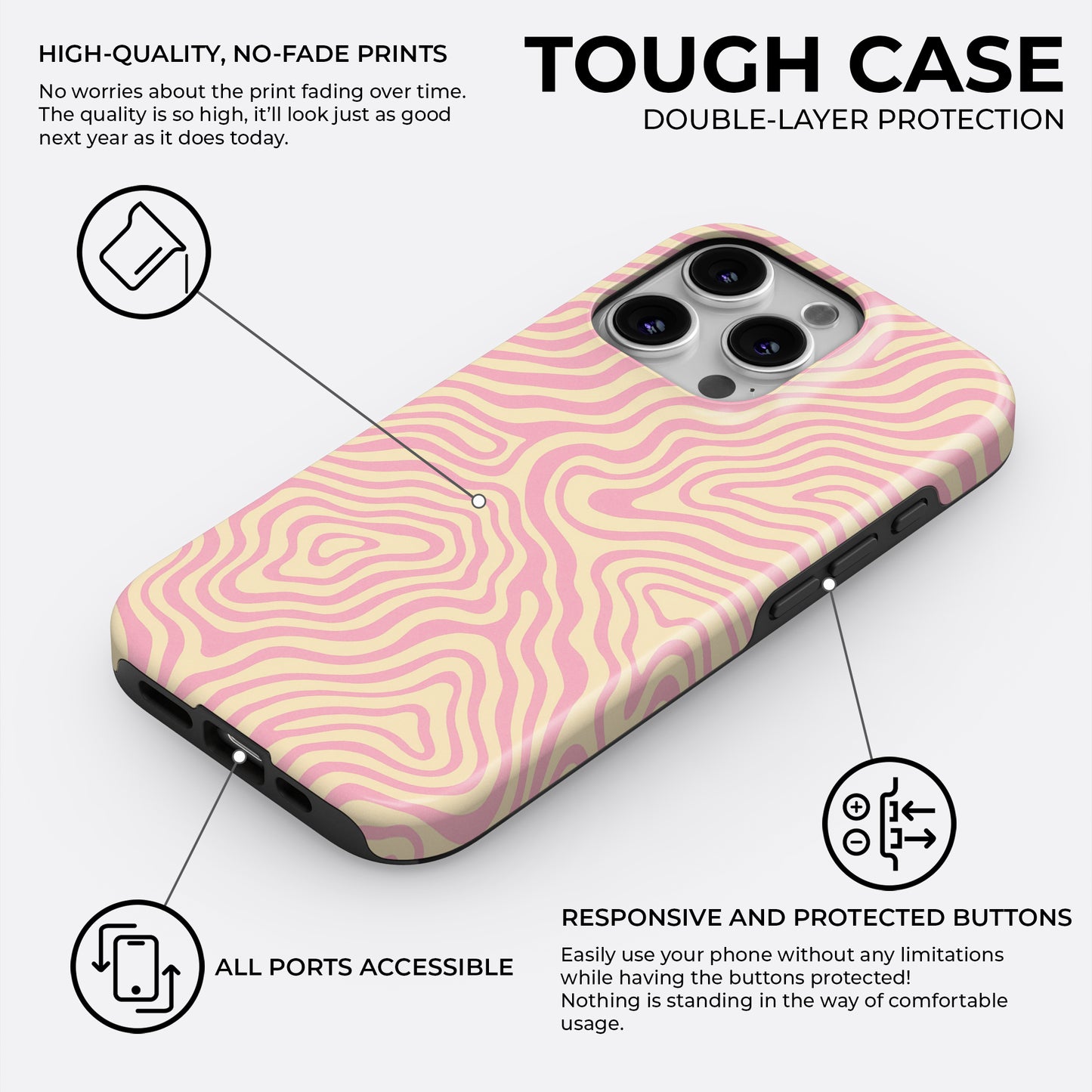 Bubble Mirage - Phone Case • Tough
