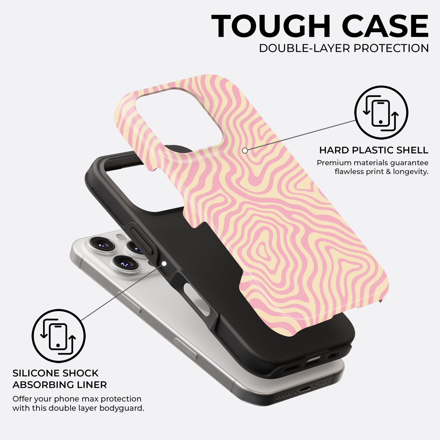 Bubble Mirage - Phone Case • Tough