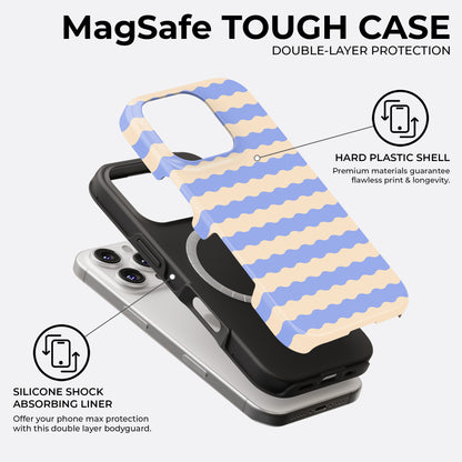 Coastal Ripple - MagSafe • Tough iPhone Case