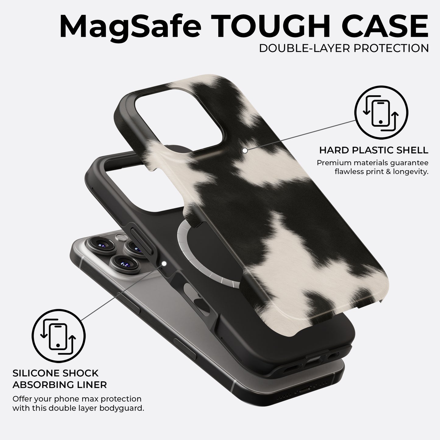 Cow - MagSafe • Tough iPhone Case