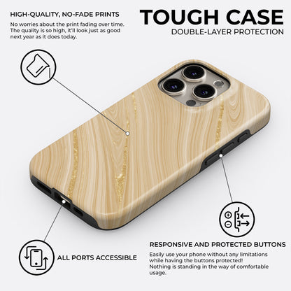 Golden Drift - Phone Case • Tough