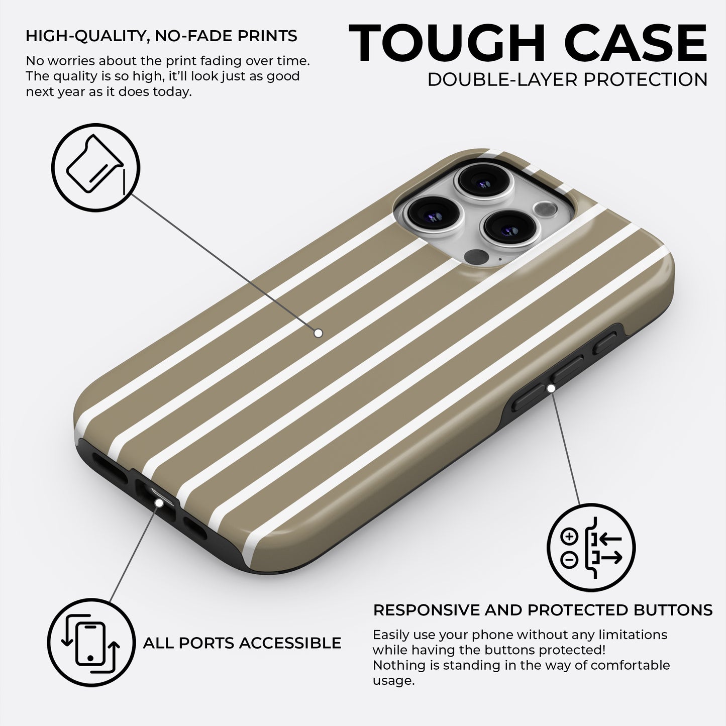 Urban Stride - Phone Case • Tough