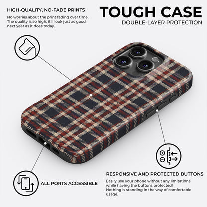 Heritage Plaid - Phone Case • Tough