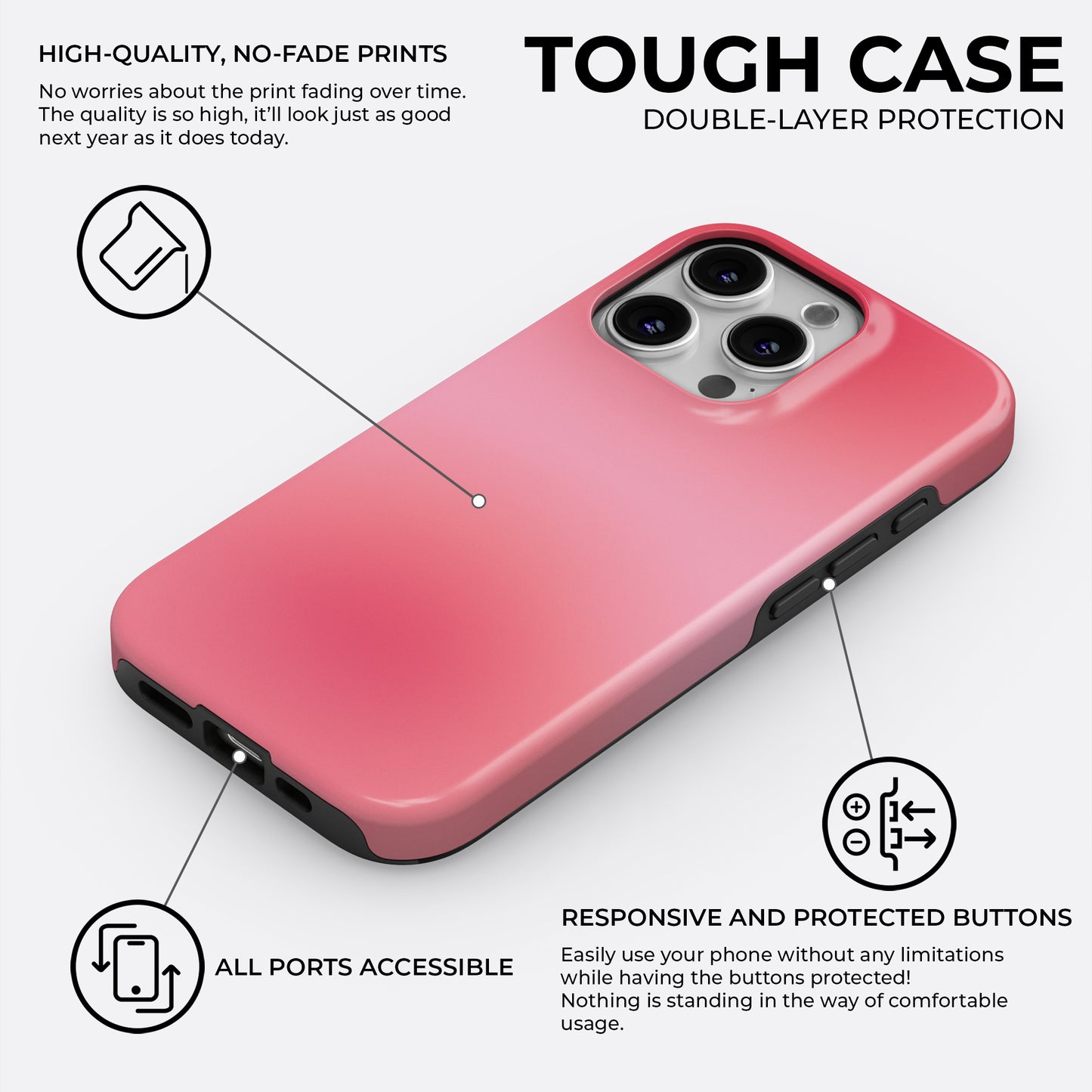 Glow Up - Phone Case • Tough