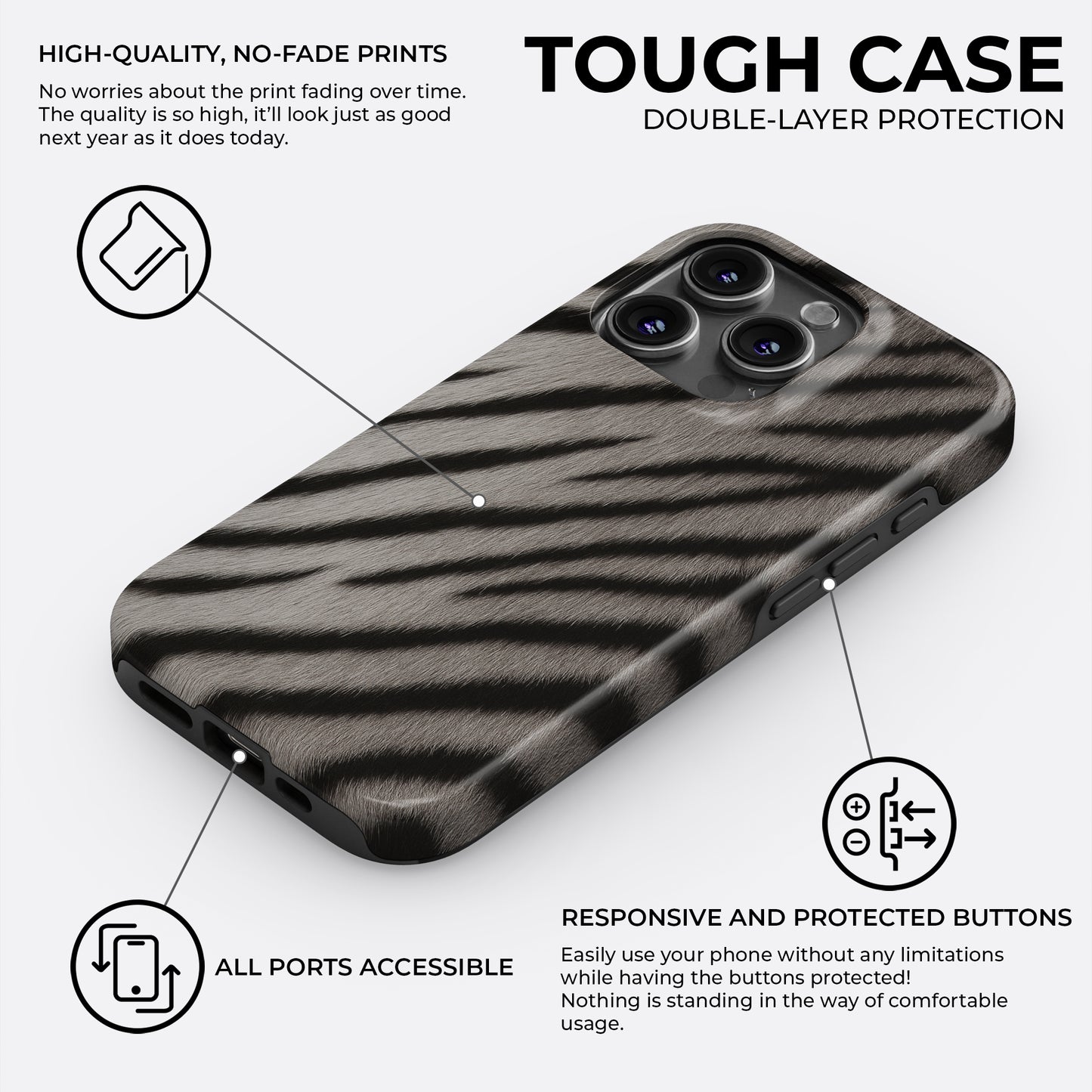 Wild Type - Phone Case • Tough