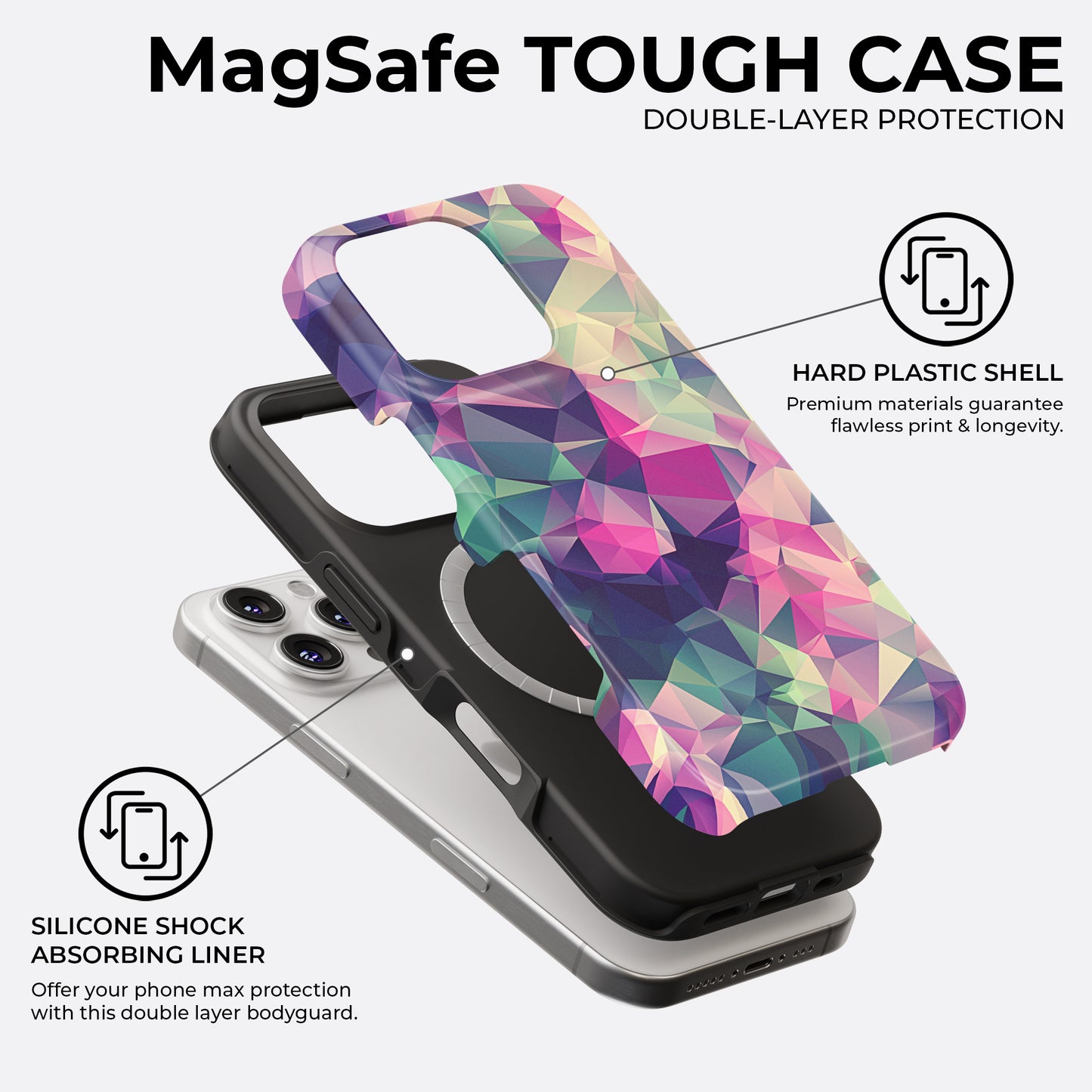 Prism Reverie - MagSafe • Tough iPhone Case