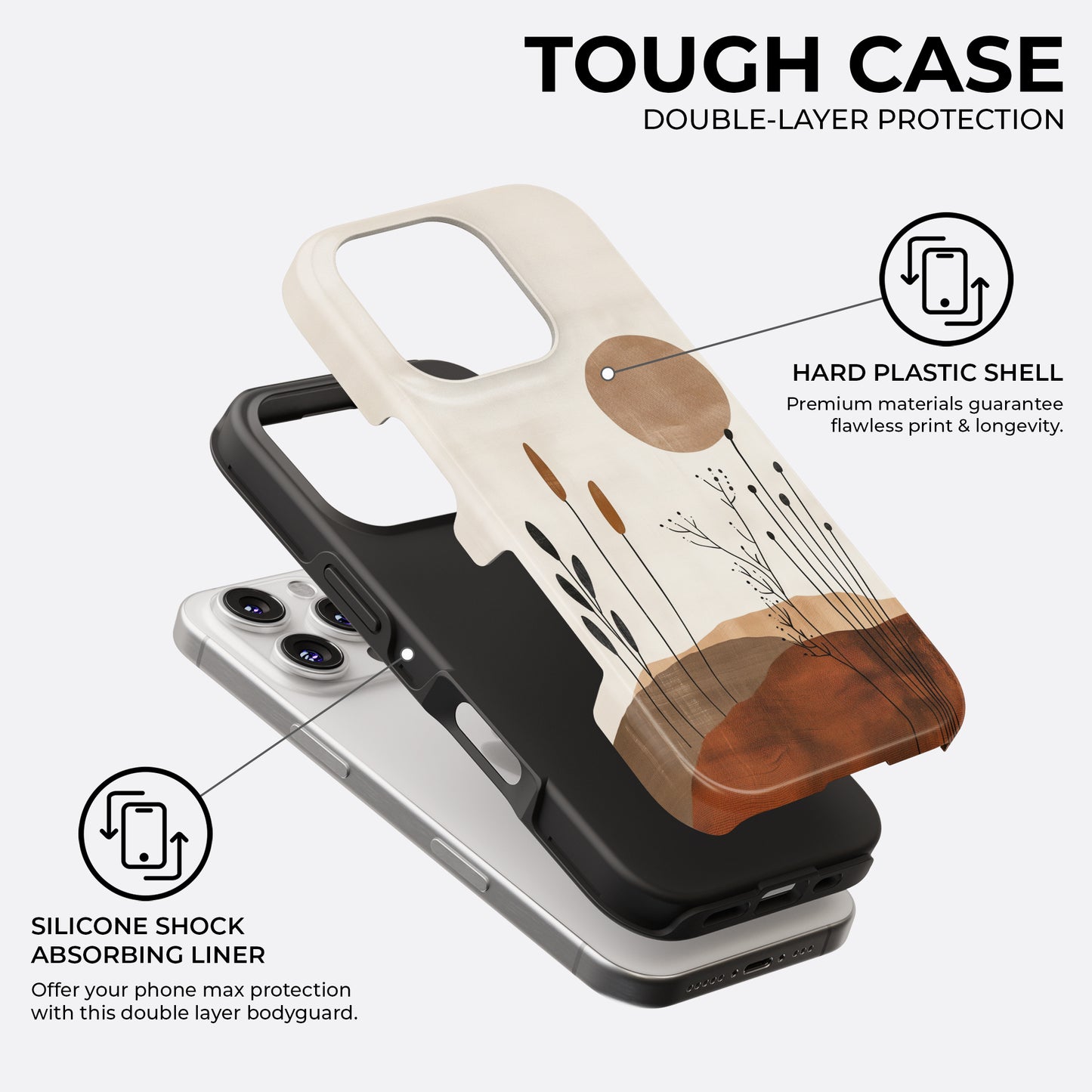 Quiet Sun - Phone Case • Tough