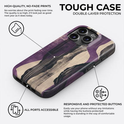 Violet Echoes - Phone Case • Tough