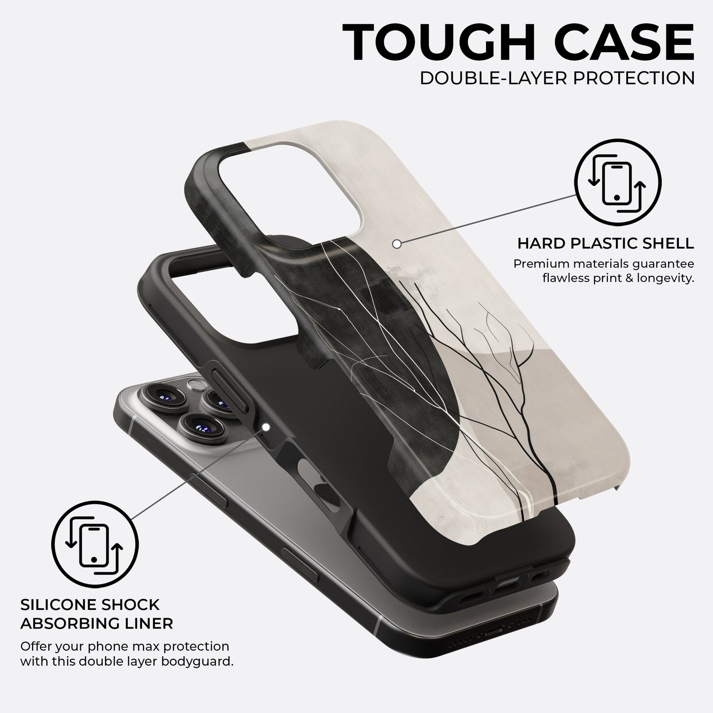 Silent Forest - Phone Case • Tough