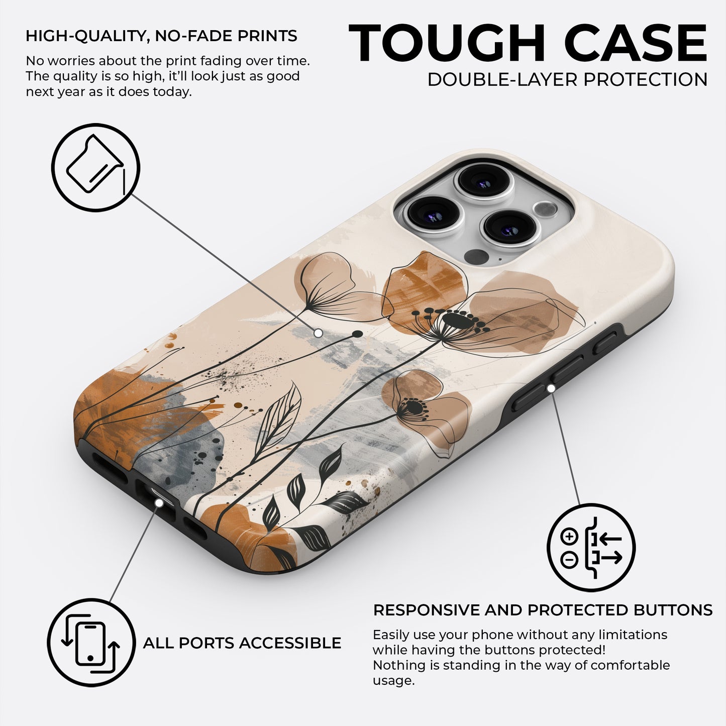Sketch of You - Phone Case • Tough
