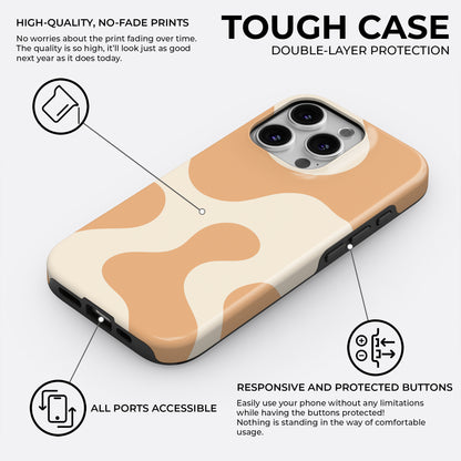 Peach Groove - Phone Case • Tough