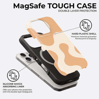 Peach Groove - MagSafe • Tough iPhone Case