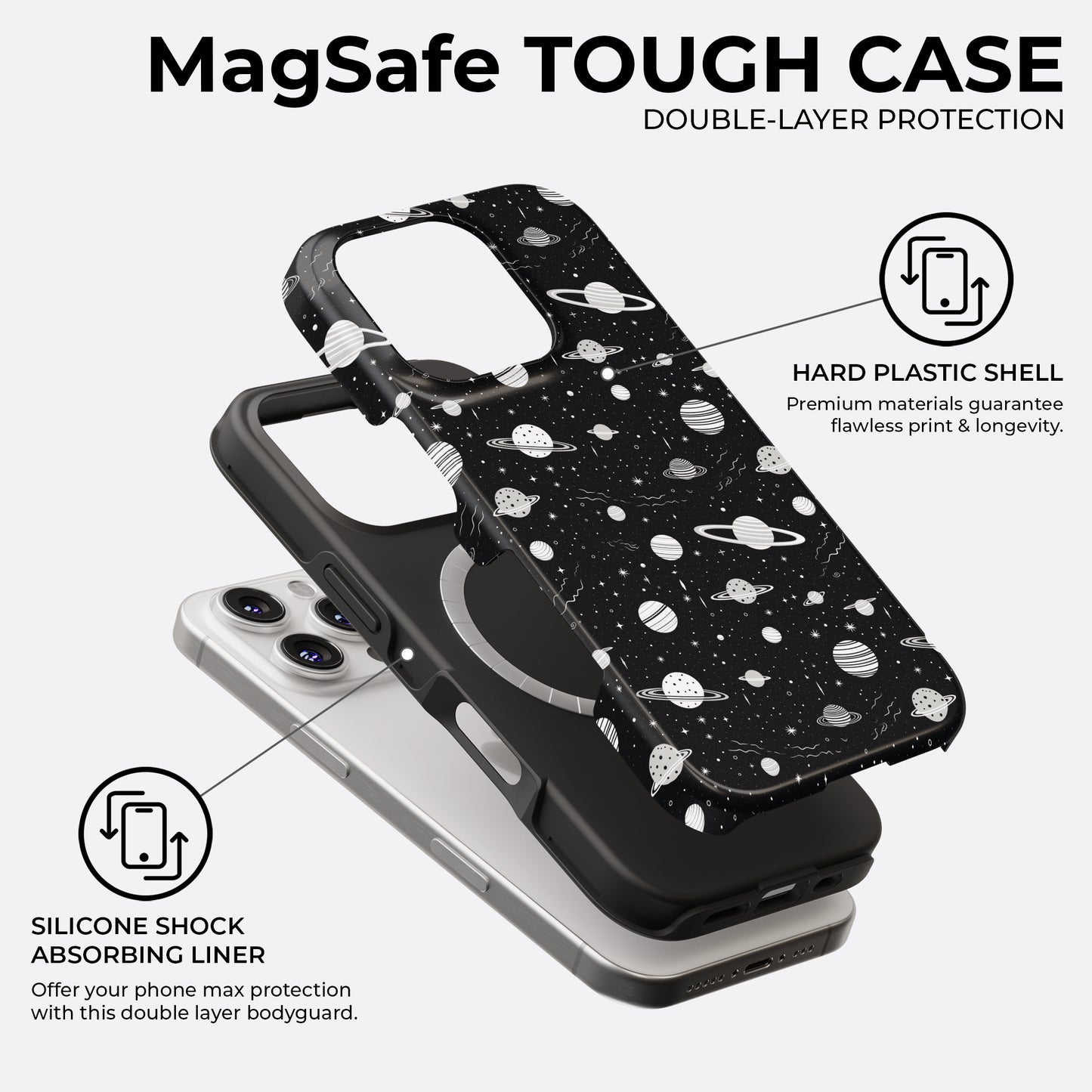 Space Out - MagSafe • Tough iPhone Case