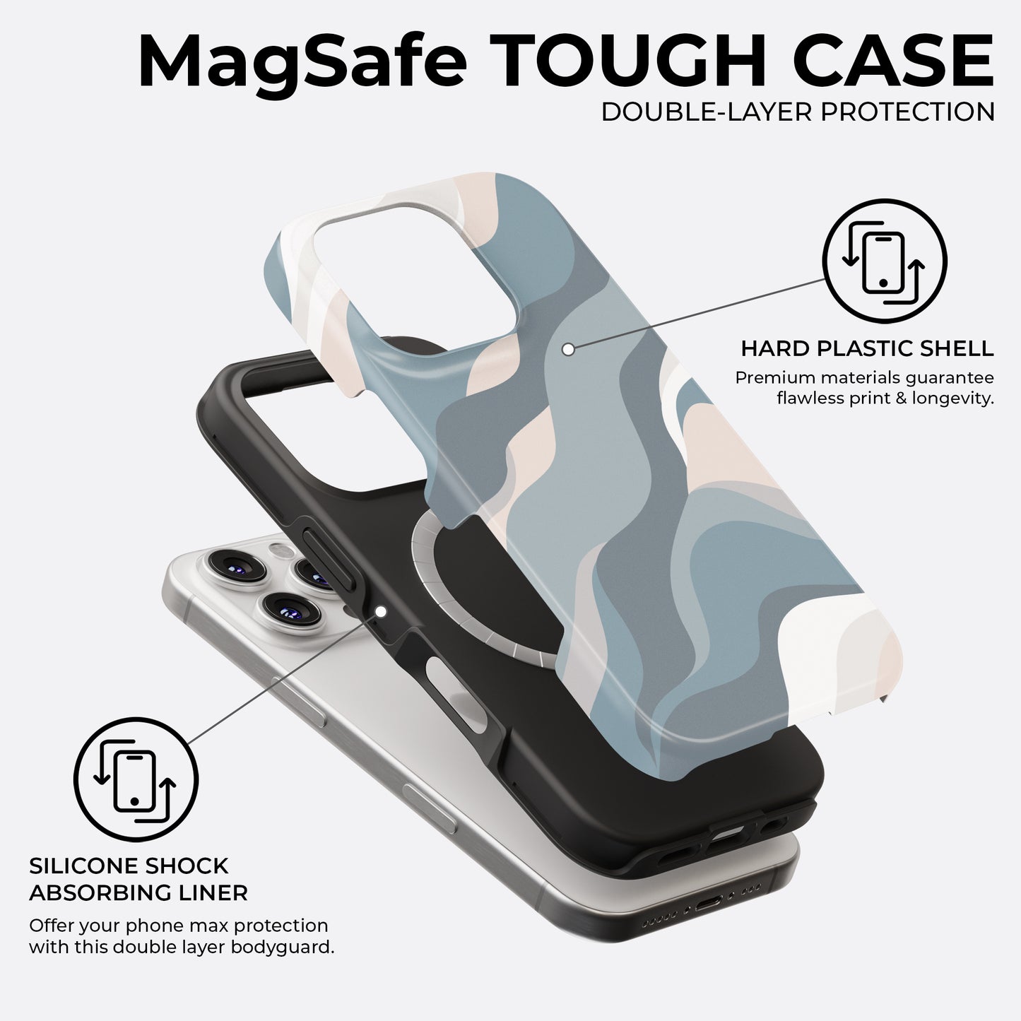 Still Waters - MagSafe • Tough iPhone Case