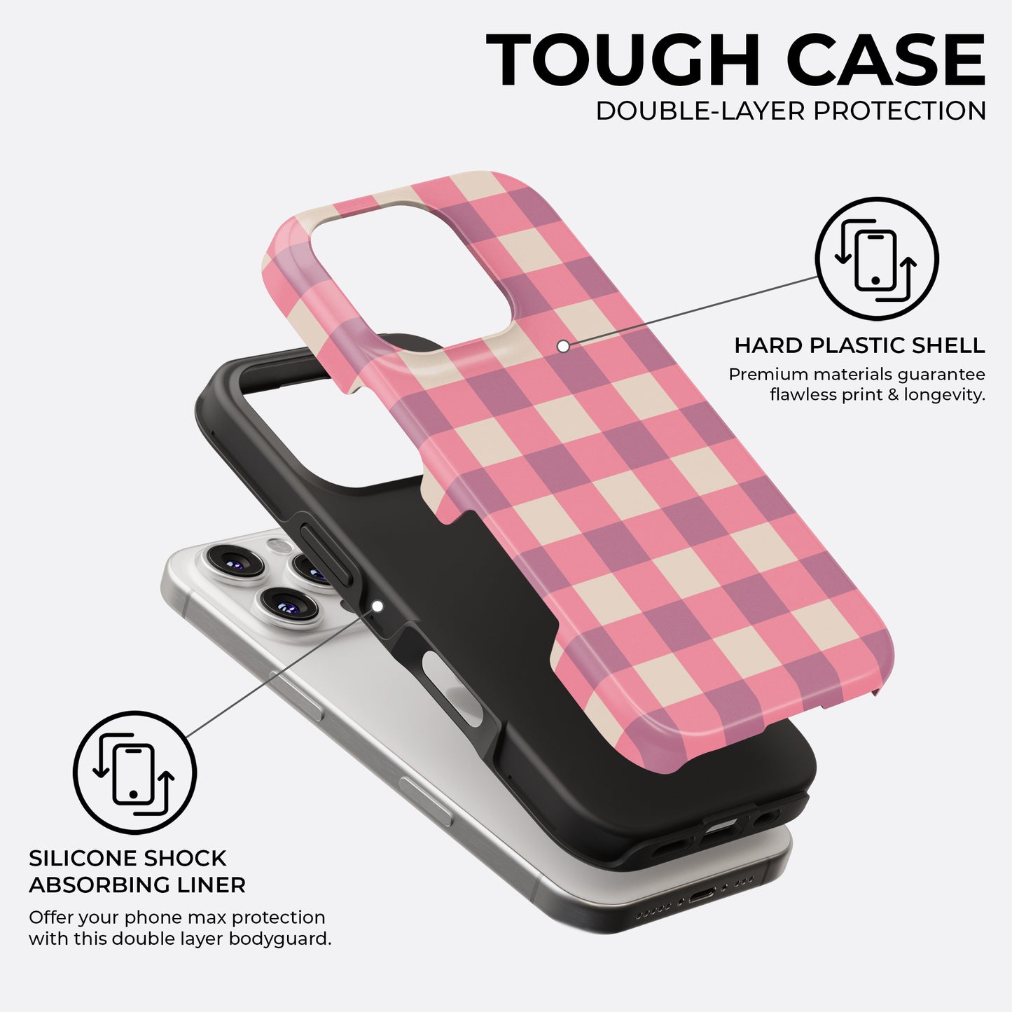 Pinkette - Phone Case • Tough