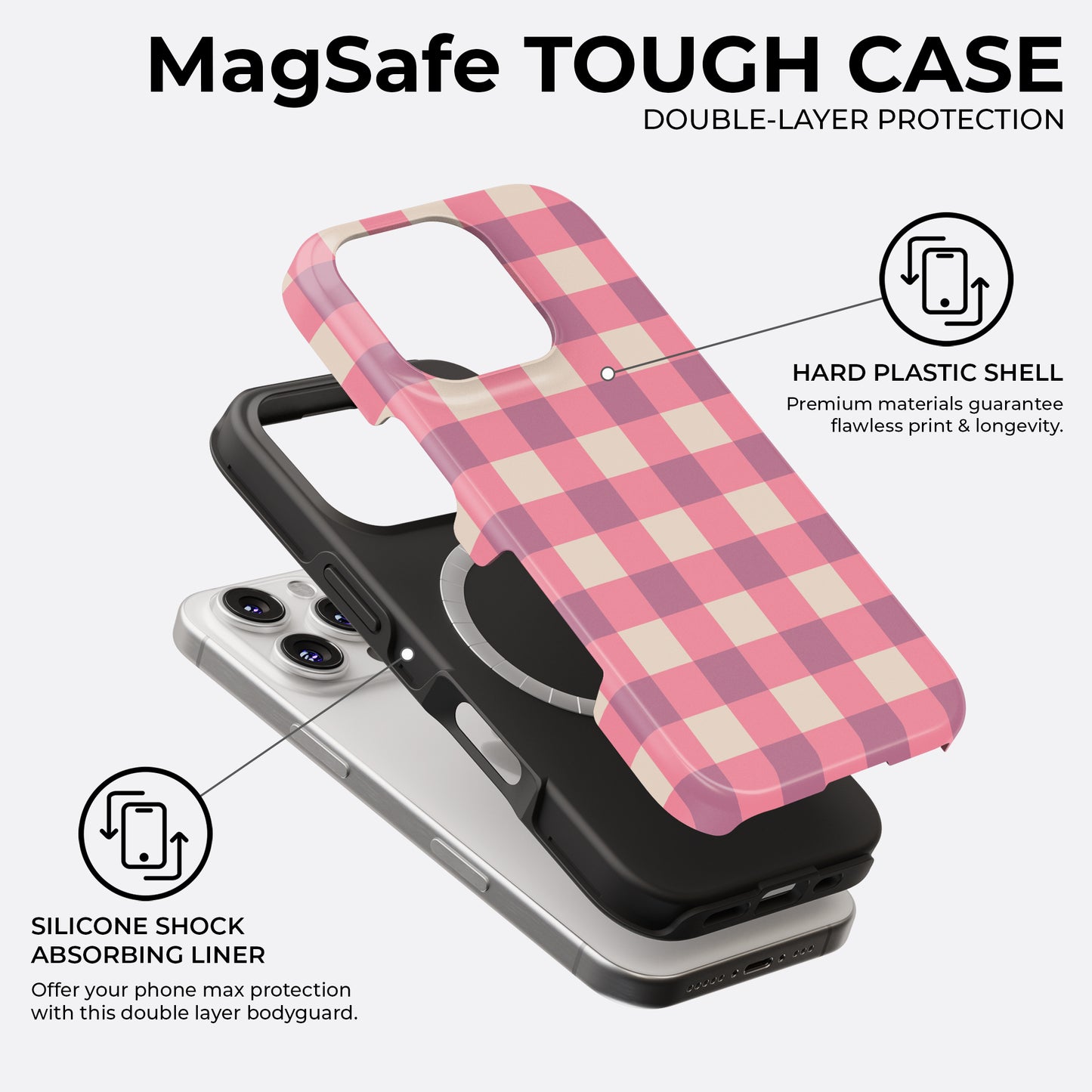 Pinkette - MagSafe • Tough iPhone Case