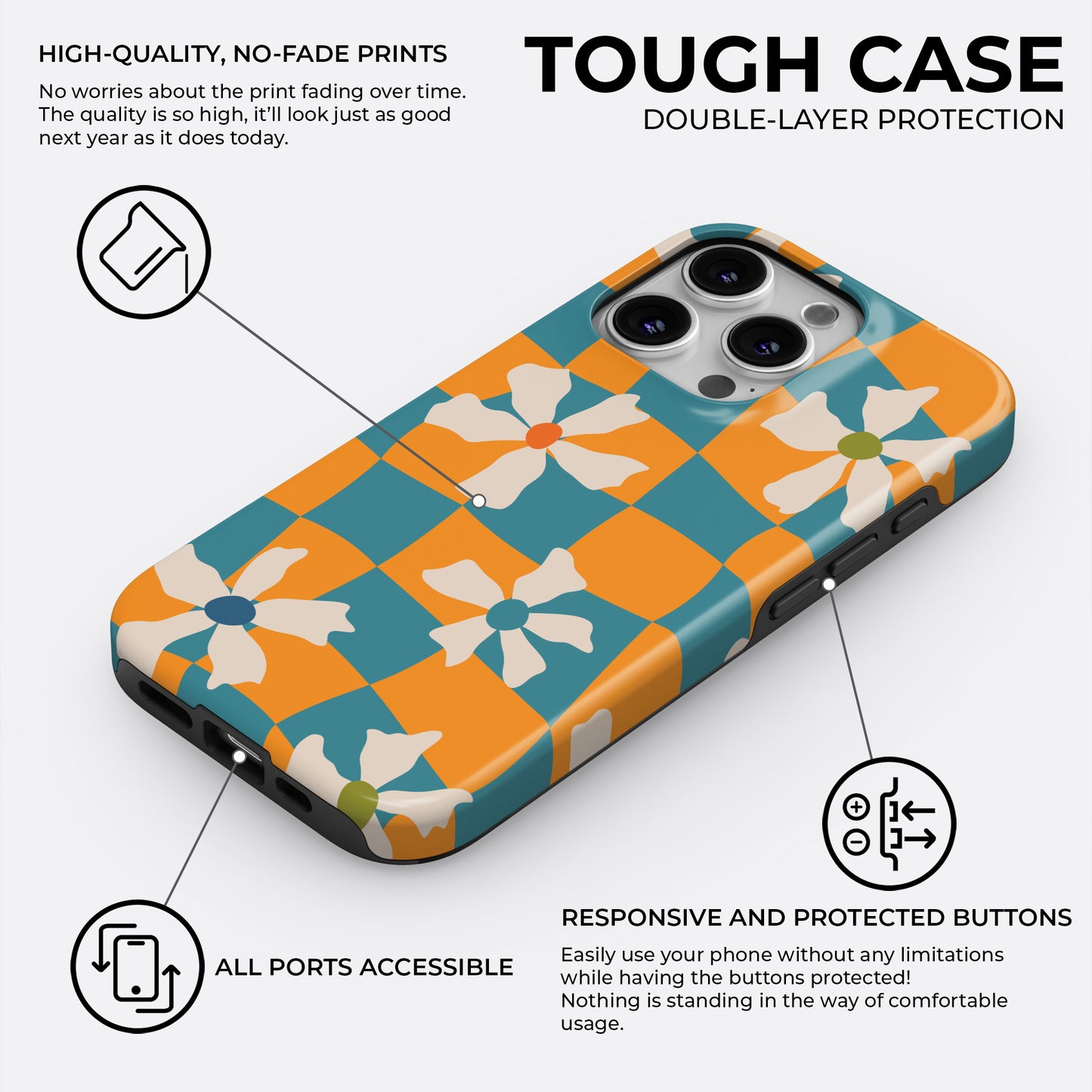 Funky Garden - Phone Case • Tough
