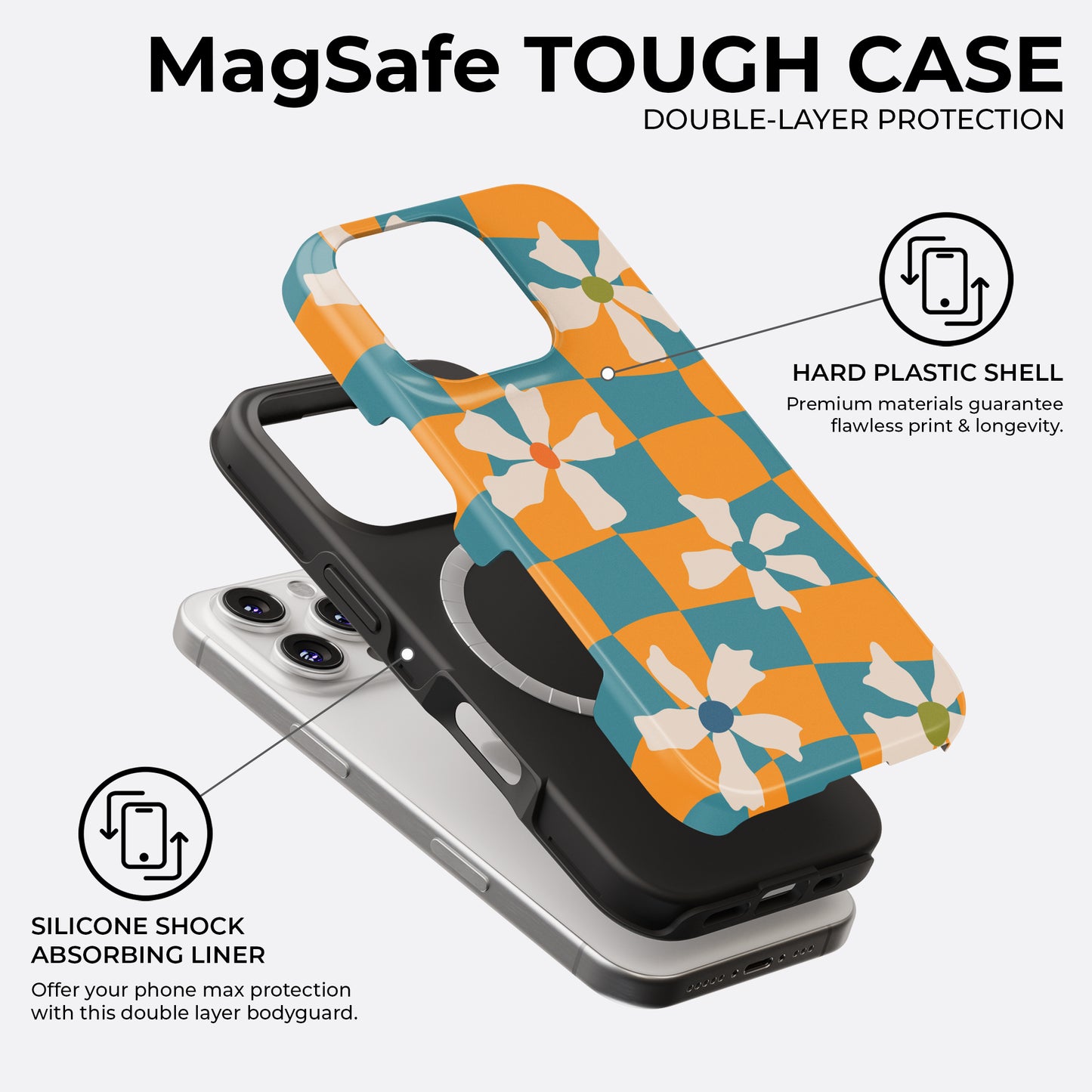 Funky Garden - MagSafe • Tough iPhone Case