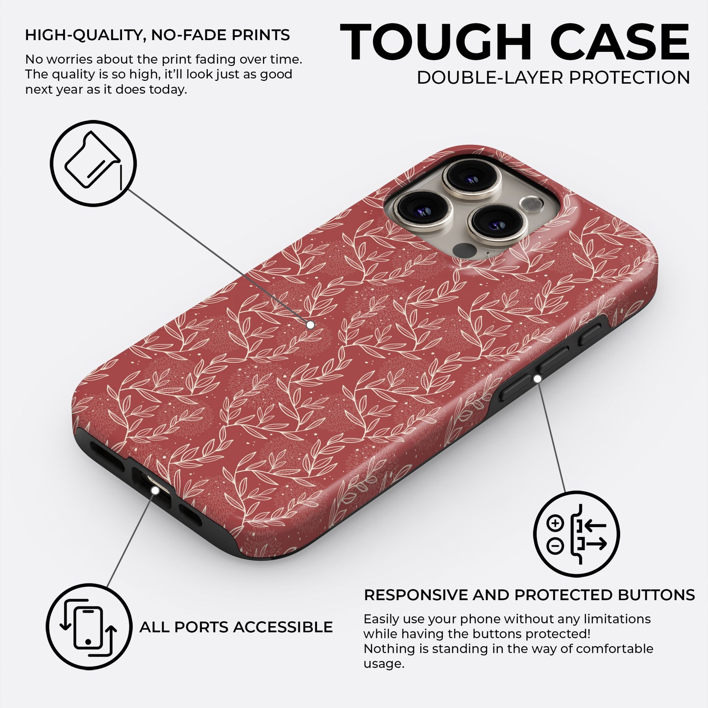 Bramble - Phone Case • Tough