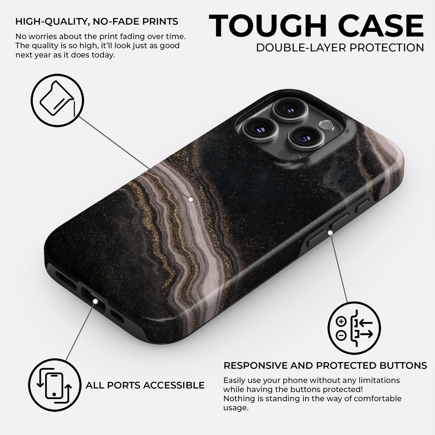 Dark Matter - Phone Case • Tough
