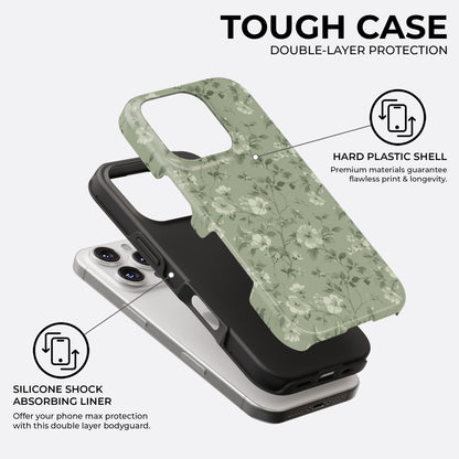 Olive Bloomscape - Phone Case • Tough