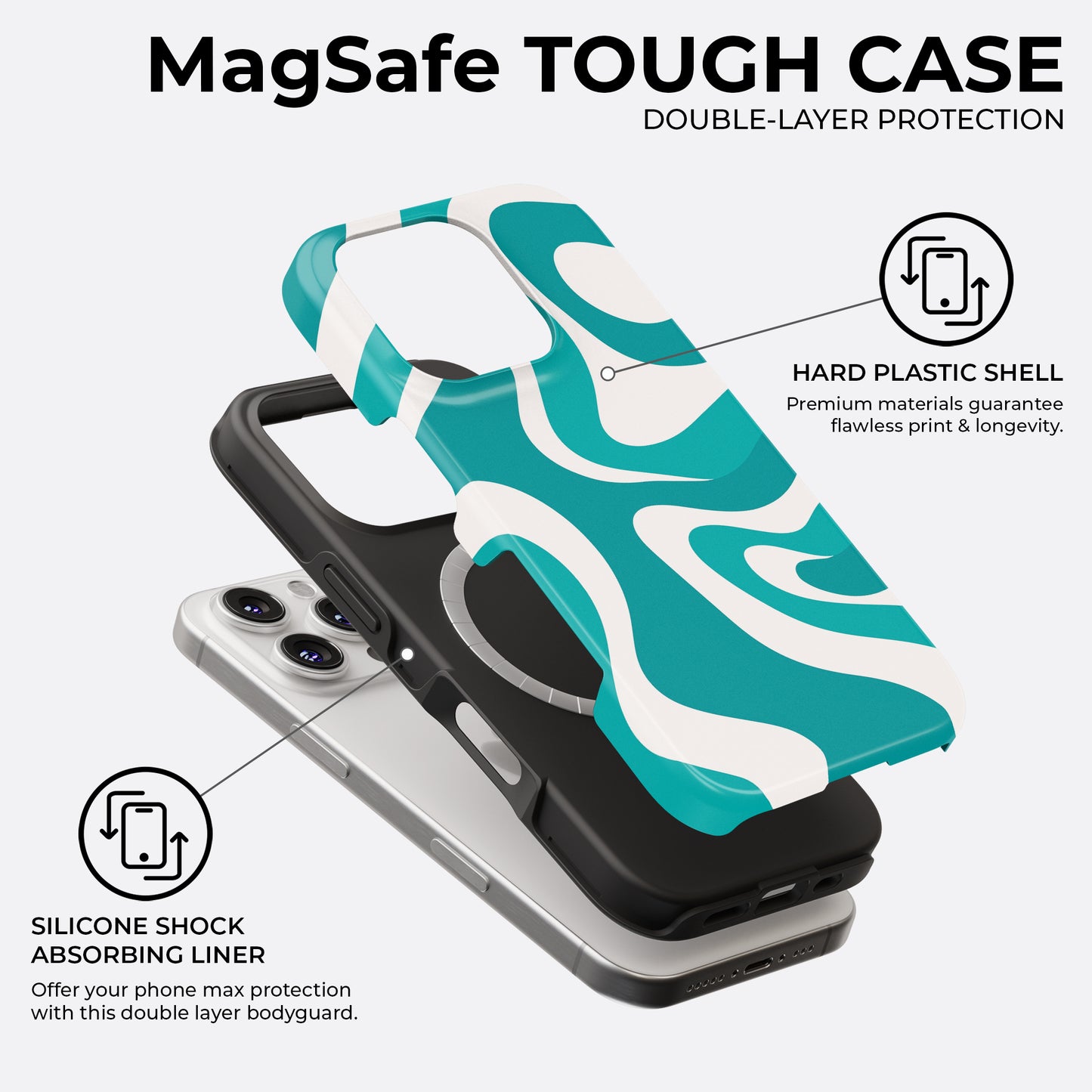 Isla Verde - MagSafe • Tough iPhone Case
