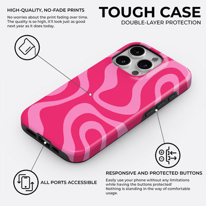 Hot Pink - Phone Case • Tough