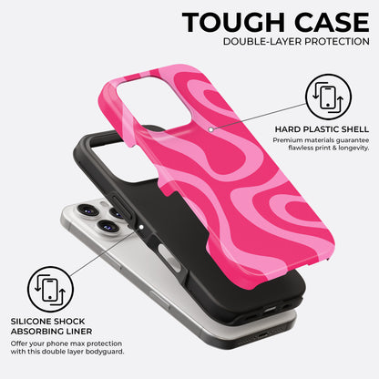 Hot Pink - Phone Case • Tough