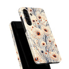 a phone case with a floral pattern on it.