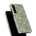 a phone case with a floral pattern on it.
