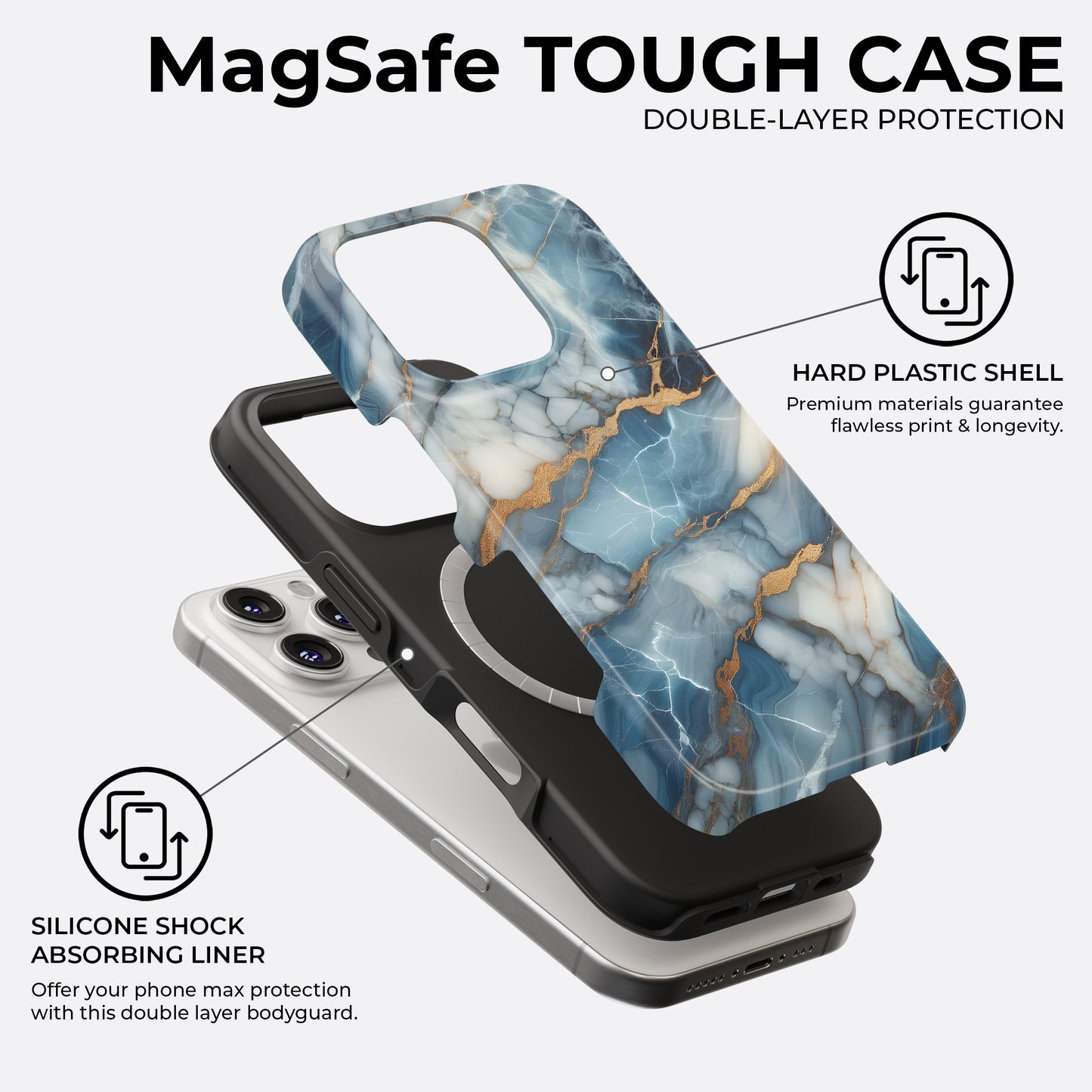 Iced Out - MagSafe • Tough iPhone Case