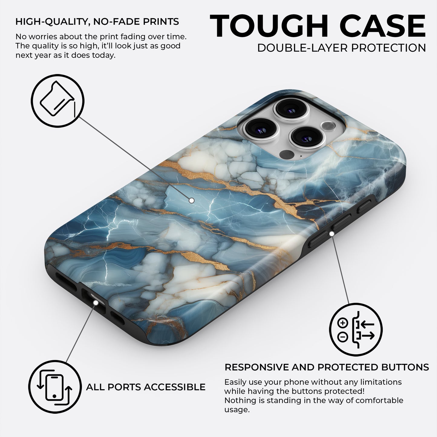 Iced Out - Phone Case • Tough