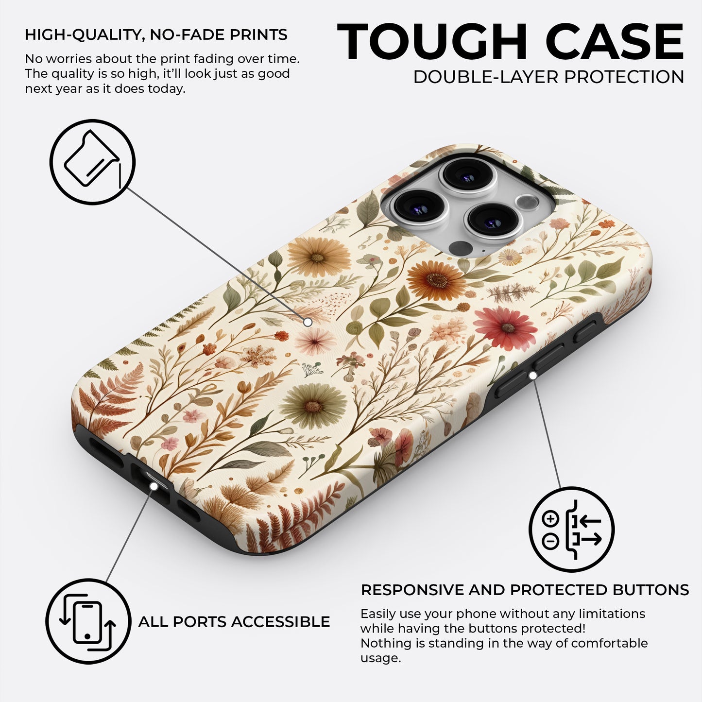 Barefoot - Phone Case • Tough