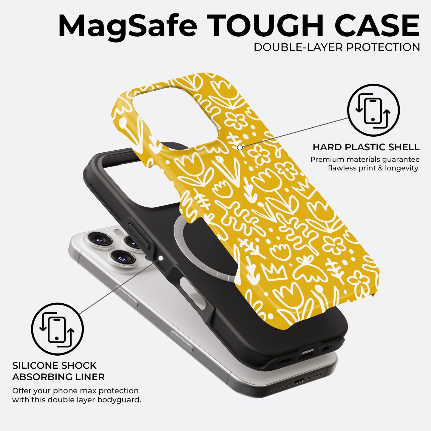 Crown Garden - MagSafe • Tough iPhone Case