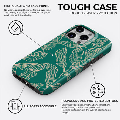 Lush Outline - Phone Case • Tough